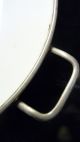 Alte Porzellan / Keramik Tortenplatte Mit Metallmontur - Durchm.  30,  5 Nach Form & Funktion Bild 3