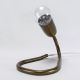 Kleine Alte Tischlampe Leuchte Lampe 50s Nachttisch Messing Vintage Lamp Brass 1950-1959 Bild 7