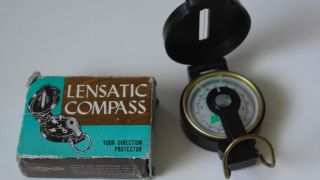 Vintage Engineer Lensatic Compass Mod 0322 Japan 60`s Bild