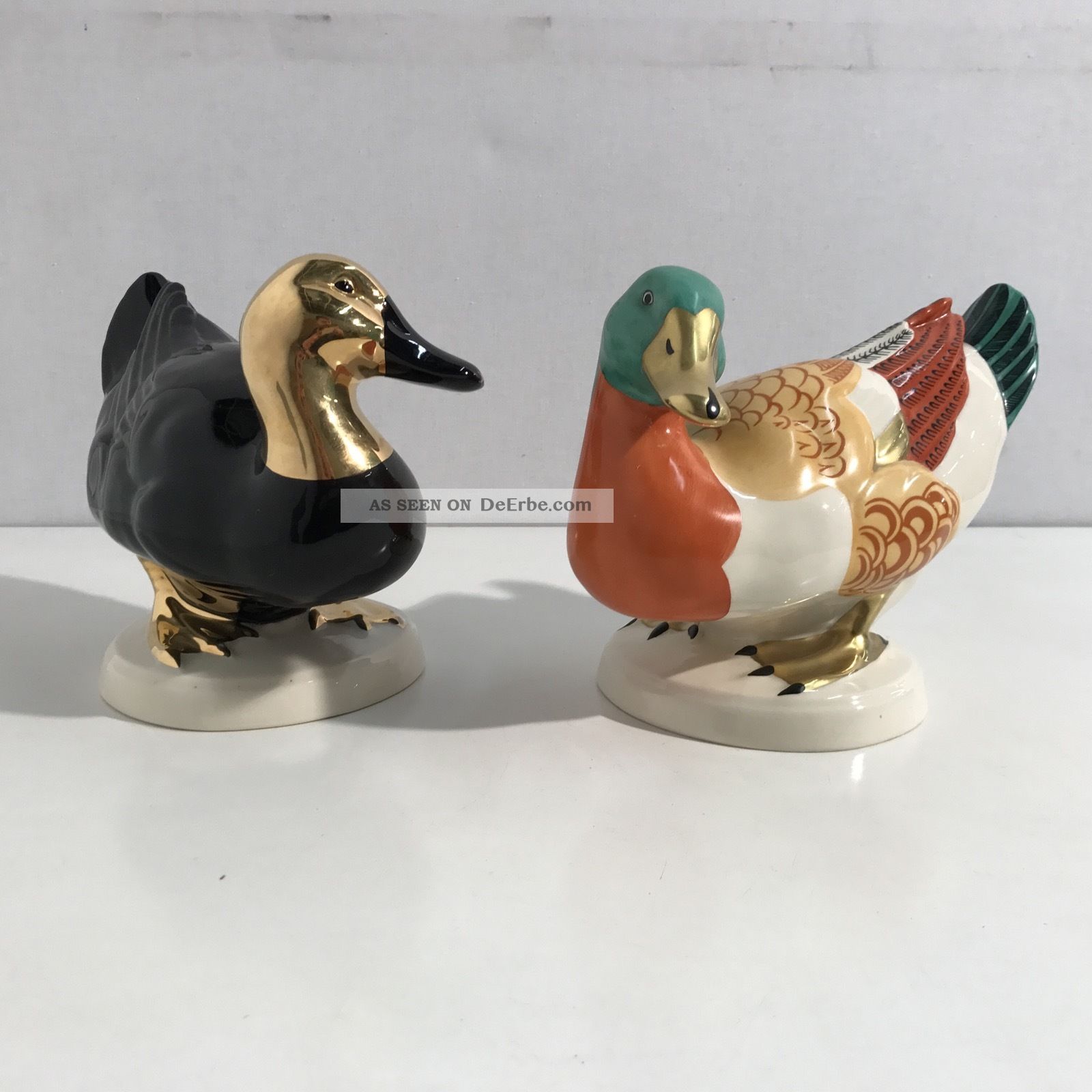 Porzellanfigur Porzellanente Ente Paar Figur Porzellan - Goebel Nach Marke & Herkunft Bild