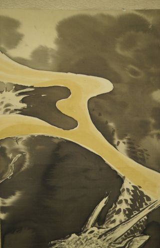 Antikes Japanisches Rollbild Kakejiku Drache Japan Scroll 3416 Bild