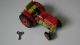Blechspielzeug - Traktor Rot Von Kovap Komplett Mit Schlüssel Fahrbar Top Gefertigt nach 1970 Bild 5