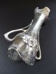 Wmf Jugendstil Vase Floral Art Nouveau Versilbert Kristall Glas Vegetabil No.  1 1890-1919, Jugendstil Bild 1