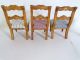 Bodo Hennig Puppenmöbel Wohnzimmertisch 3 Stühle Accessoires Möbel Nostalgieware, nach 1970 Bild 6