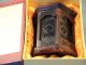 China: Teelicht - / Kerzenständer 6 - Eckig Holz Sehr Schön Im Pagodenstil Entstehungszeit nach 1945 Bild 2