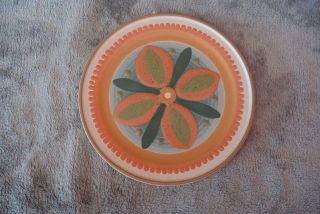 Keramik Wandteller Zierteller - Kmk - Handgedreht Handbemalt Bild