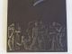 Antike Guss Wand Platte Shw Schiller Jahr 1955 Wasseralfingen Gefertigt nach 1945 Bild 2