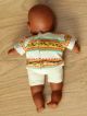 Antike Baby - Puppe - Negerbaby Nr 713 - 18 Cm - Mit Kleidung - Schildkröt? Look Puppen & Zubehör Bild 3
