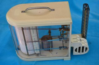 Alter Lufft Thermograph Thermohygrograph Bild