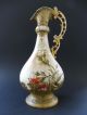 Jugendstil Karaffe Vase Floral Keramik At Nouveau Jug Malerei Wahliss Amphora ? 1890-1919, Jugendstil Bild 4