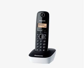 Panasonic Kxt - 1611 Cordless Wirless Home Telephone Phones White 060861 - Suey Bild