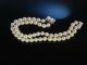 Edler Klassiker Akoya Zucht Perlen Armband Gold 585 2 Reihig Pearl Bracelet Schmuck & Accessoires Bild 1