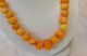 Alte Originale Schöne Ausgefallene Bernsteinkette Amber Butterscotch 57,  5 Gramm Ketten Bild 1