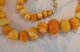 Alte Originale Schöne Ausgefallene Bernsteinkette Amber Butterscotch 57,  5 Gramm Ketten Bild 3