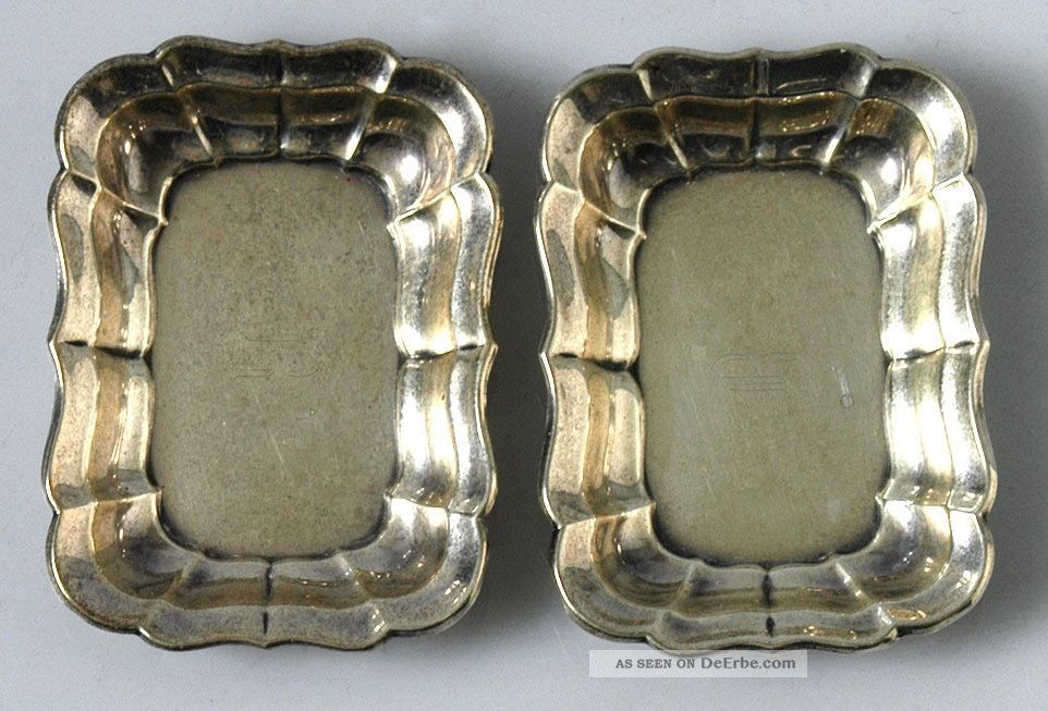 2 Stück Silberschälchen,  Reed & Barton,  Sterlingsilber Objekte nach 1945 Bild