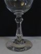 4 Antike Weißwein Gläser Weingläser Mit Tollem Stil Herrliche Blattverzierung Glas & Kristall Bild 3