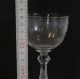 4 Antike Weißwein Gläser Weingläser Mit Tollem Stil Herrliche Blattverzierung Glas & Kristall Bild 4