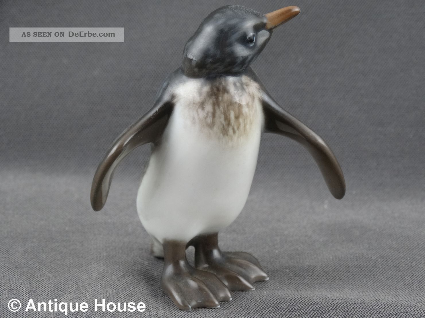 Rosenthal Porzellanfigur Pinguin Figur Modell 399 Handgemalt 01 Nach Marke & Herkunft Bild