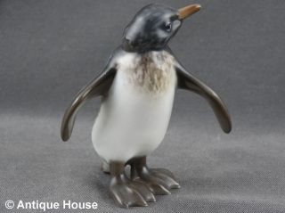 Rosenthal Porzellanfigur Pinguin Figur Modell 399 Handgemalt 01 Bild