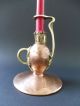 Jugendstil Arts Crafts Design Leuchter Candlestick Art Nouveau Copper Bra 3j Wmf 1890-1919, Jugendstil Bild 6
