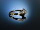 Fifties Klassischer Funkelnder Vintage Diamond Ring Gold 585 Diamanten Brillant Ringe Bild 2