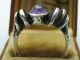 Handarbeit Vintage Modernist Amethyst Ring Im Oly Stil Aus 925 Silber Ringe Bild 2