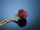 Apfel AnhÄnger Zartes Collier Gold 750 Rubine Rosa Saphire Brillanten Ruby Apple Ketten Bild 2